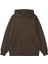 Uygun Tarz Fermuarlı Kapüşonlu Unisex Sweatshirt 3
