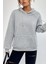Uygun Tarz Fermuarlı Kapüşonlu Unisex Sweatshirt 3