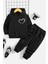 Only Trendwear Çocuk Kalp Baskılı Eşofman Takımı 1