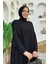 Dantel Abaya 7884 Siyah 4