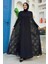 Dantel Abaya 7884 Siyah 1