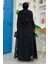 Dantel Abaya 7884 Siyah 2