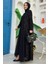 Dantel Abaya 7884 Siyah 3