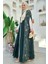 Dantel Abaya 7884 Zümrüt 3