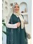 Dantel Abaya 7884 Zümrüt 4