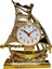 Saat Alarm Yelkenli Masa Vintage Retro Model Süsleme, Altın (Yurt Dışından) 1