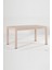Rattan Lüx Home 6 Kişilik Bahçe Masa Takımı-Cappucino 2