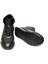 00490 Siyah Deri Sneaker Erkek Bot 5