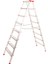 ALÜMİNYUM ÇİFT ÇIKIŞLI 8 BASAMAKLI MERDİVEN (181 CM) (ACCM.06) 1