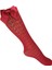Orietta Daymod Fiyonk Aksesuarlı 120 Den Çocuk Dizaltı Çorap 6 12 Yaş Kırmızı 1