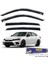 Honda Cıvıc 2022-2024 Sedan Kromlu Cam Rüzgarlığı 4'lü Set 5