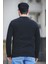 Mnmlst 017 Baskılı Selanik Pamuklu Slim Fit Likralı Sıfır Yaka Erkek Sweatshirt 4