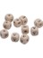 Harf Ahşap Boncuk 10 mm 10 Adet | V 1