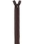 Gizli Elbise Fermuarı 09 Kahve 50 cm 1