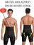 Erkek Dikişsiz Yüksek Bel Göbek Toparlayıcı Sıkılaştırıcı Boxer Korse Siyah 2