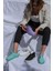 Yeşil - Krolina Doğal Deri Materyal Eva Taban Sneakers S004 4
