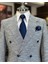 Terziademaltun Italyan Stil Slim Fit Kruvaze Erkek Ceket Mavi T10958 2