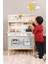 Ledli Ahşap Oyuncak Mutfak ~ Montessori Mutfak, Çocuk Mutfağı, Hediye Halı DBG102 1