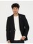 Erkek Siyah Ekstra Slim Fit Blazer Ceket 50274202-VR046 1