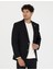 Erkek Siyah Ekstra Slim Fit Blazer Ceket 50274202-VR046 3