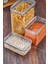 Erzak Kabı Kristal Set 3500ML-1700ML-800ML 5