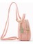 Gül Kırmızı Benzersiz Pu Deri Bayan Moda Mini Kız Omuz Crossbody Çanta Küçük Kadın Çantası Genç Kız Sırt Çantası (Yurt Dışından) 2