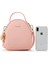 Gül Kırmızı Benzersiz Pu Deri Bayan Moda Mini Kız Omuz Crossbody Çanta Küçük Kadın Çantası Genç Kız Sırt Çantası (Yurt Dışından) 4