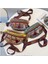 3 Boho Etnik Kanvas Fanny Paketleri Püskül Jakarlı Çanta Ayarlanabilir Askı Sling Göğüs Crossbody Çanta Etnik Bel Çantası Kadınlar Için (Yurt Dışından) 2