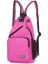 Gösterildiği Gibi_-8 Lüks Su Geçirmez Crossbody Sling Sırt Çantası Açık Seyahat Yürüyüş Kulaklık Deliği ile Kadın Erkek Rahat Moda Omuz Göğüs Çantası (Yurt Dışından) 2