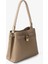 Kahverengi Moda Yeni Kadın Sığır Derisi Basit Kova Küçük Çanta Trend Tek Omuz Kadınlar Için Crossbody Çanta (Yurt Dışından) 1