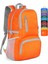 Orange 35L - Katlanabilir Yürüyüş Sırt Çantaları Seyahat Için Suya Dayanıklı Kompakt Katlanır Sırt Çantası Hafif Paketlenebilir Sırt Çantası (Yurt Dışından) 1