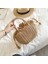 Beyaz El Yapımı Kadın Rattan Alışveriş Çantaları - Özelleştirilmiş Şekil Vintage Çanta Rattan - Doğal Rattan Çanta (Yurt Dışından) 3