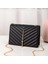 1 Ts Sıcak Satış Kadın Çanta Yeni Moda Gelenler Kadın Zincir Crossbody Çanta Pu Deri Tasarımcısı Özel Bayan Çanta El Messenger B (Yurt Dışından) 2