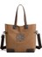 Kahve 223 Moda Son Çok Cepler Crossbody Bayanlar Çapraz Vücut Donanım Aksesuarları Çanta (Yurt Dışından) 1