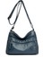Sarı Kahverengi Vejetaryen Deri Crossbody Çanta Yeni Moda Yumuşak Pu Deri Retro Kadın Çanta Fermuar Crossbody Çanta (Yurt Dışından) 2