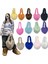 Renk 5 Yeni Kişilik Lüks Kalp Şekli Kürklü Tote Çanta Peluş Kabarık Aşk Crossbody Çanta Bayanlar Kızlar Için Polar Kürk Omuz Çantası (Yurt Dışından) 2