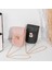Pembe Yeni Moda Küçük Crossbody Çanta Kadın Mini Mat Deri Omuz Askılı Çanta Debriyaj Bayanlar Telefonu Çanta Çanta Çanta (Yurt Dışından) 5