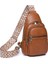 Camel Trendy Kadın Göğüs Çantası: Son Tasarım Küçük Pu Deri Sling Crossbody Çanta (Yurt Dışından) 1