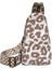 Siyah Leopar Baskı Yeni Kadın Fanny Paketi Doğa Sporları Küçük Sırt Çantası Leopar Baskı Inek Baskı Pu Crossbody Çanta Moda Göğüs Çanta Kadın (Yurt Dışından) 4