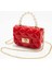 Gül Kırmızı Kadın Moda Inci Zincir El Mini Çapraz Küçük Çanta Bayanlar Bir Omuz Tote Bebek Jöle Çanta Çanta Crossbody Çanta (Yurt Dışından) 5