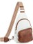 3 Yeni Sıcak Satış Kadın Küçük Omuzdan Askili Çanta Suni Deri Fanny Paketi Kadın Crossbody Çanta Göğüs Çantası Gitar Askısı ile (Yurt Dışından) 2