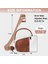 3 Yeni Sıcak Satış Kadın Küçük Omuzdan Askili Çanta Suni Deri Fanny Paketi Kadın Crossbody Çanta Göğüs Çantası Gitar Askısı ile (Yurt Dışından) 4