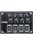 Marine 4 lü Switch Panel Yatay 12-24v Kontrol Paneli 80X120mm 1
