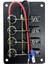 Marine 4 lü Switch Panel Yatay 12-24v Kontrol Paneli 80X120mm 2