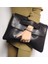 Kahverengi Kadın Manşonlar Pu Deri Crossbody Çanta Kadın Omuz Messenger Laptop Çantası Macbook Kılıfı Çanta Büyük Bayan Çanta (Yurt Dışından) 2