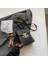 Siyah Kurdele Kolye Yeni Moda Lüks Kadın Çanta Deri Bayan Crossbody Çanta Çantalar ve Çanta Kadın Haberci Çanta (Yurt Dışından) 1