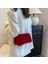Siyah Kadife Kadın Çanta Doku Popüler Küçük Kare Çanta Moda Zinciri Tek Omuz Crossbody Çanta Kadınlar Için (Yurt Dışından) 3