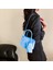 Turuncu 2023 Yeni Kadın Moda Çanta 2 Parça Set Retro Düz Renk Keçe Crossbody Omuzdan Askili Çanta Rahat Kadın Çanta (Yurt Dışından) 4