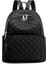 Siyah Açık Seyahat Mochila Para Mujeres Moda Kadın Neopren Sırt Çantası Neopren Sırt Çantaları Kadınlar Için (Yurt Dışından) 1