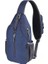 Lacivert Rfid Crossbody Sling Sırt Çantası Sling Çanta Seyahat Yürüyüş Göğüs Çantası Sırt Çantası Kadınlar ve Erkekler Için Açık Sırt Çantası (Yurt Dışından) 1